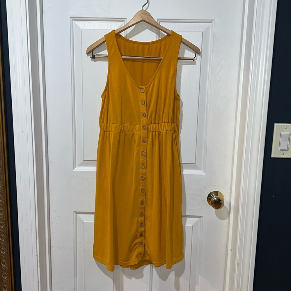 Brandless yellow dress